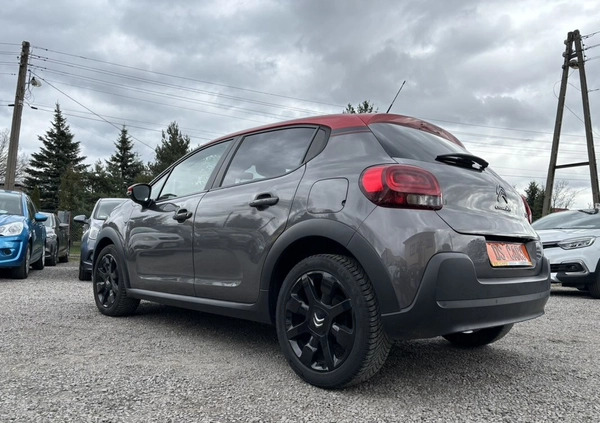 Citroen C3 cena 47900 przebieg: 87000, rok produkcji 2019 z Częstochowa małe 466